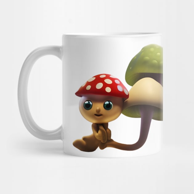 cute mushroom by mdr design